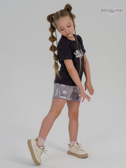 Костюм Лайт фуме-котейки на сером ПК - Sovalina фото 20