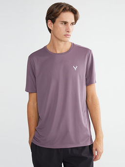 Bisiklet Yaka Erkek Spor Ti??rt