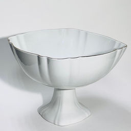 90062-657 Фруктовница на ножке керамика LR (х8)