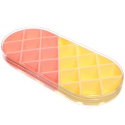 Цена за 2 шт. Форма для льда пластиковая "Ассорти" 25*11*3,5см, цвета микс