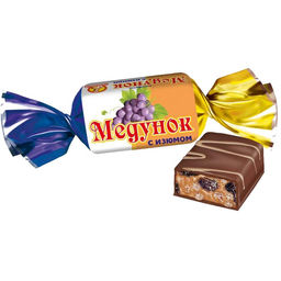 Медунок с изюмом" 1кг/Славянка/20498/