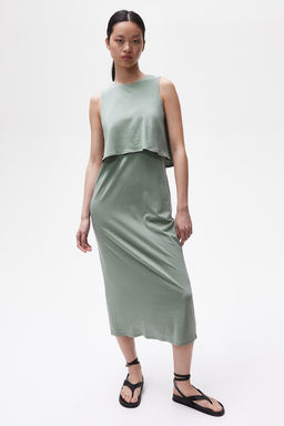 MAMA Vestido de lactancia Before & After