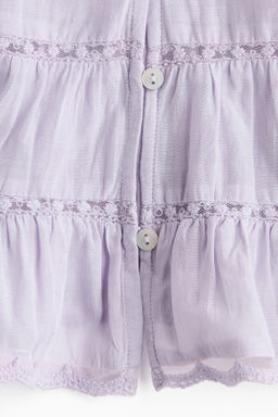 Pintucked blouse - H&m фото 5