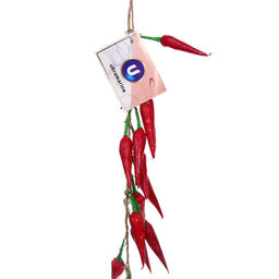 Цена за 5 шт. Муляж "Перчик Чили" связка 45см