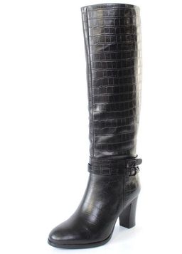 02-M17-1062 XV52-R162RM N1744 BLACK Сапоги женские (натуральная кожа, натуральный мех (евромех)) - Фабричный китай фото 4