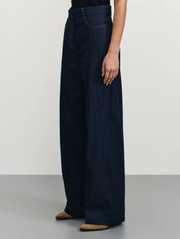 Джинсы wide leg с высокой посадкой / Zarina фото 3