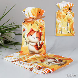 Мешочек подарочный набор 50 штук 15х23 см / C10146 /уп 20/ - ГалеонТрейд фото 2