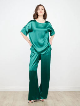 Блузка женская ZZ-WS030315-44 green - Maxroses фото 3