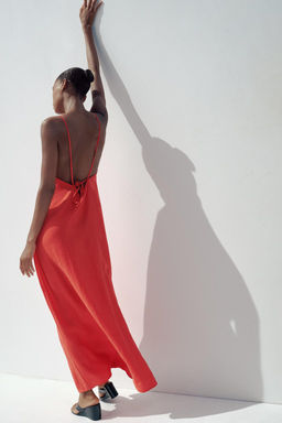 FLOWING MIDI DRESS - Zara фото 4