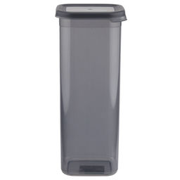 Емкость-контейнер для сыпучих продуктов пластмассовый 2,1л, 11х10,5х27,5см, полипропилен (Россия) - Домашняя мода фото 3