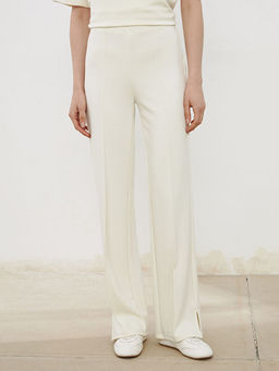 Dar Fit Modal Kar???ml? Kad?n Pileli Pantolon