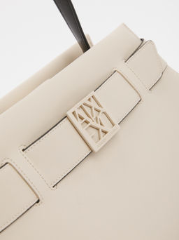 Женская сумка на плечо ARMANI EXCHANGE SUSIE Артикул 4368353, молочно-бежевый  фото 3