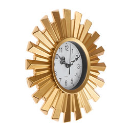 Часы настенные, интерьерные, "Амерри", d-25 см, золотистые
