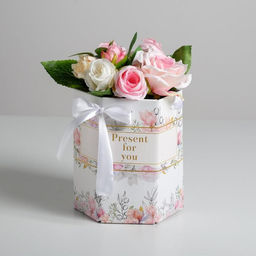 Переноска складная шестигранник Present for you, 17 14,8 19,5 см