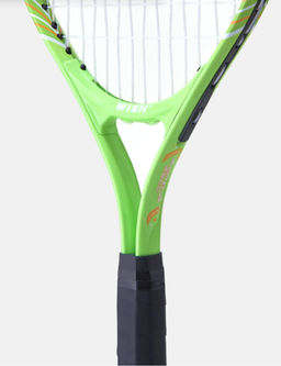 Ракетка для большого тенниса WISH AlumTec JR 2900 19, зеленый  фото 3