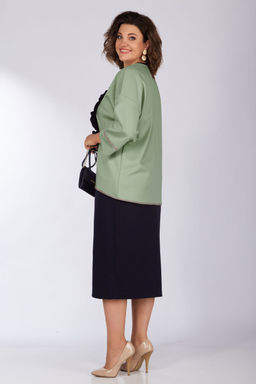 Костюм LADY SECRET 1631 синий+фисташка