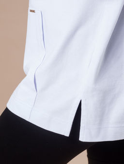 VILATTE / Легкое худи из трикотажа пике  фото 5