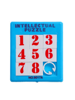 Цена за 3 шт. Головоломка - пятнашки «до 8», МИКС