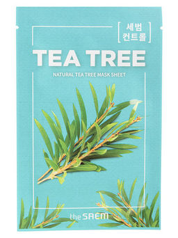 СМ Natural Маска на тканевой основе Natural Tea Tree Mask Sheet 21мл