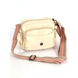 Сумка женская текстиль BoBo-9608-4, 1отд, плечевой ремень, молочный 261598