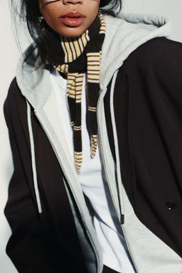 STRIPED KNITTED BANDANA - Zara фото 3