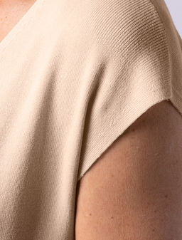 VILATTE / Платье из вискозы, связанное плетением интерлок с ремешком  фото 7