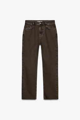 Z1975 STRAIGHT-LEG HIGH-WAIST JEANS - Zara фото 34