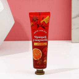 Новогодний подарочный набор косметики Пряный праздник, гель для душа шампанское 250 мл и крем для рук 30 мл, Чистое счастье  фото 7