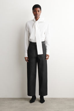 CAMISA DE ALGOD?N CON LAZADA - H&m фото 4
