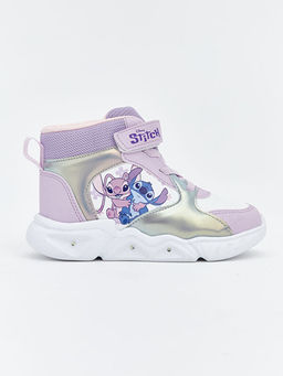 Lilo ve Stitch Bask?l? K?z Bebek Spor Ayakkab?