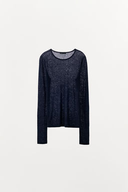100% WOOL T-SHIRT - Zara фото 10