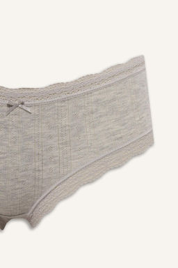Dantel Detayl_ Brief - Defacto фото 8