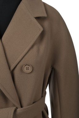 01-12271 Пальто женское демисезонное (пояс)