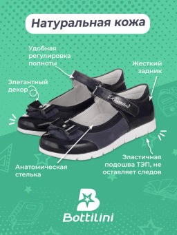 TS-201(2) Туфли цвет синий (нубук)