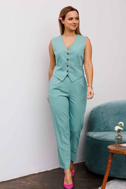 Брюки AURA 4125-176 шалфей