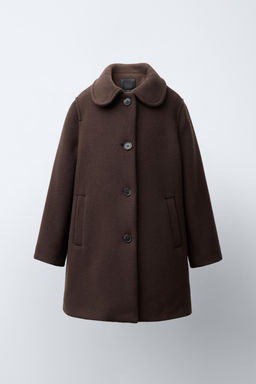 LONG WOOL AND CASHMERE COAT