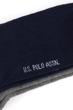 Мужские серые меланжевые носки Неожиданная скидка в корзине - U.s. polo assn фото 3