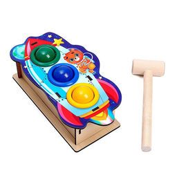 Стучалка «‎Ракета»‎, 3 шарика, цвет МИКС