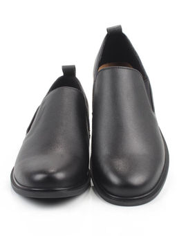 03-M47-20 BLACK Лоферы женские (натуральная кожа)