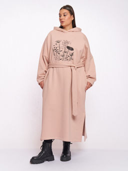 Платье с капюшоном PP83261PIN37 - Артесса фото 12