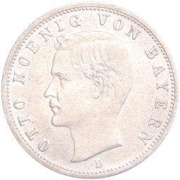 2 марки 1906 года D Германия (Бавария)