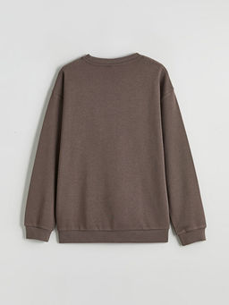 Bisiklet Yaka Erkek ?ocuk Sweatshirt