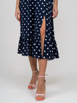 Платье женское, цвет синий