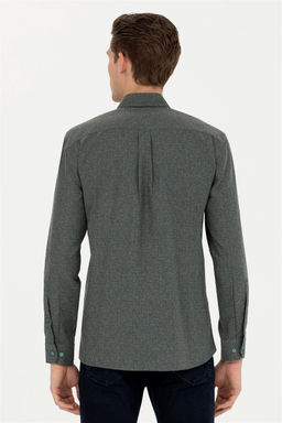 Мужская мятная рубашка с длинным рукавом - U.s. polo assn фото 12