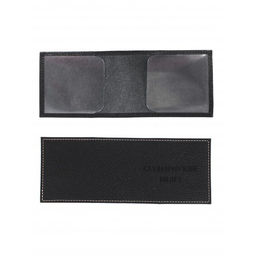 Обложка Croco-у-601-1 (для студ.билета) натуральная кожа черный флотер (40/1) 264950