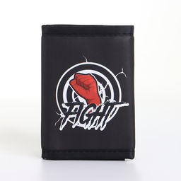 Кошелёк детский на липучке «Выбражулька», чёрный