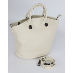 Сумка женская натуральная кожа XYN-3558, 1отд+карм/пер, плечевой ремень, молочный SALE 264910 - Adelia фото 5