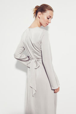 MAMA Vestido de lactancia en saten - H&m фото 4