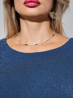 Платье 0385-1 темно-синий