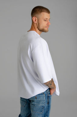 Арт. 634-02/2 Футболка мужская S,L,M,XL (4 шт) Цвет:белый - Идеал фото 8
